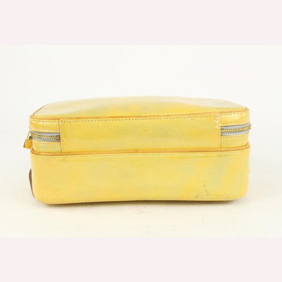Louis Vuitton Yellow Monogram Vernis Murray Mini Backpack 7lv1018